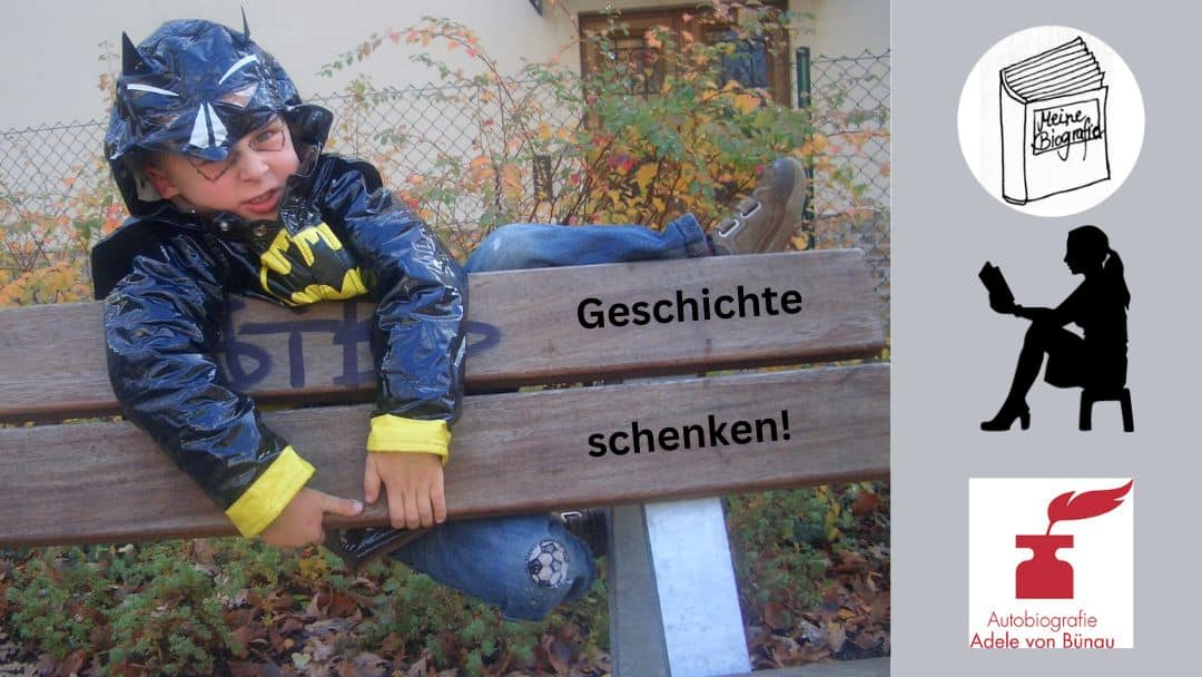 Wir sind Helden: Als Batman verkleideter Junge überwindet eine Hürde.